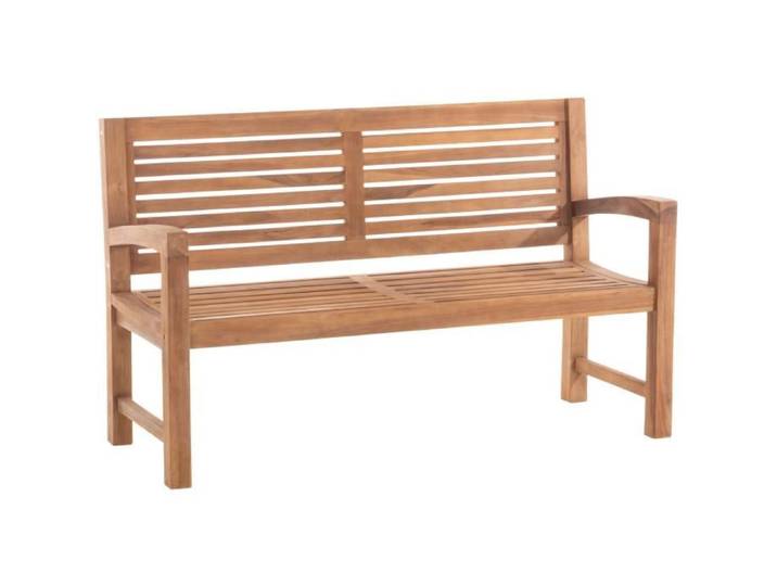 -CLP-Banc d'extérieur Halden en bois de teck-Array