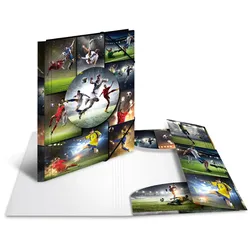 Herma Sammelmappe Eckspanner PP A4 Football