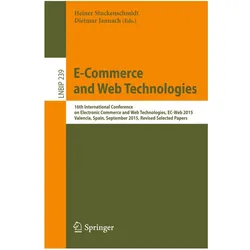 E-Commerce and Web Technologies, Fachbücher von Heiner Stuckenschmidt, Dietmar Jannach