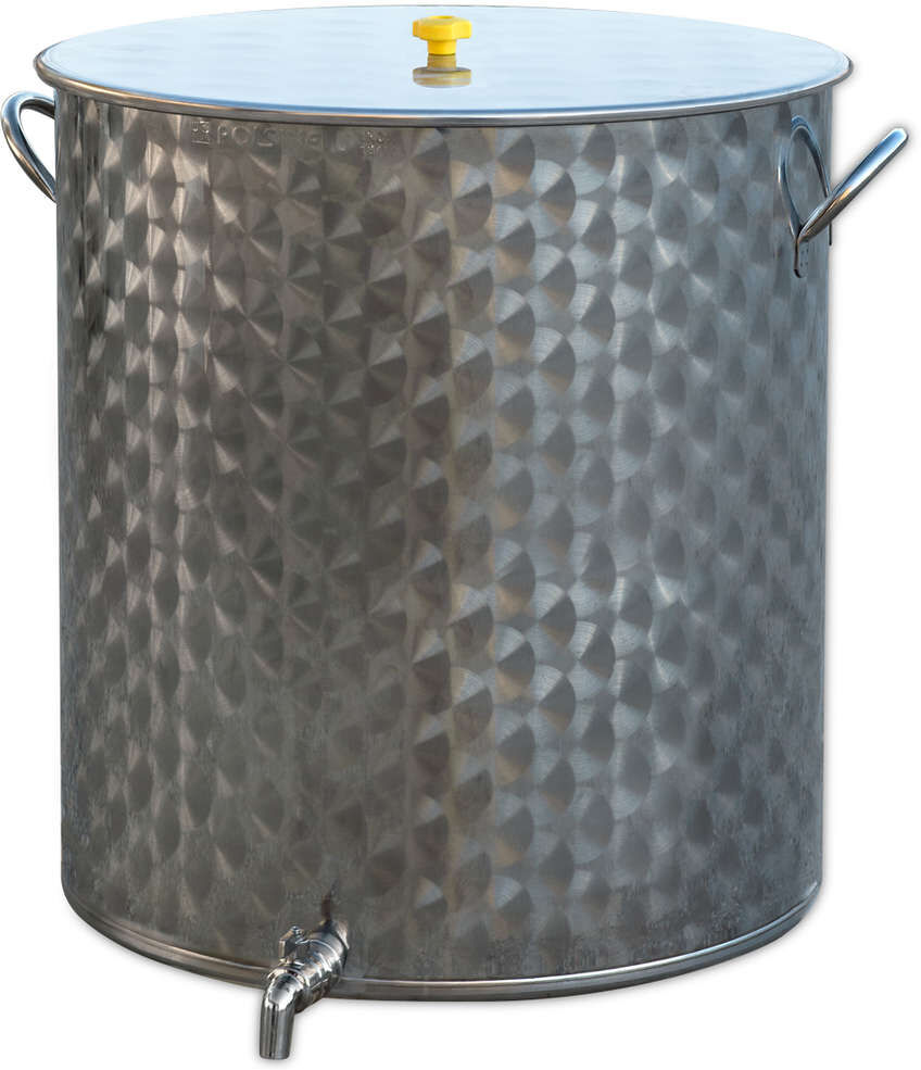 Polsinelli Cuve inox 150 L avec robinet