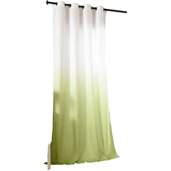 VORHANG FARBVERLAUF HxB 245x140 cm Apfelgrün