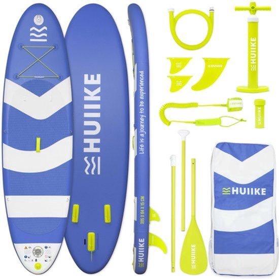 Aufblasbares SUP-Board, 10 Fuß lang, bis zu 130 kg, mit Zubehör