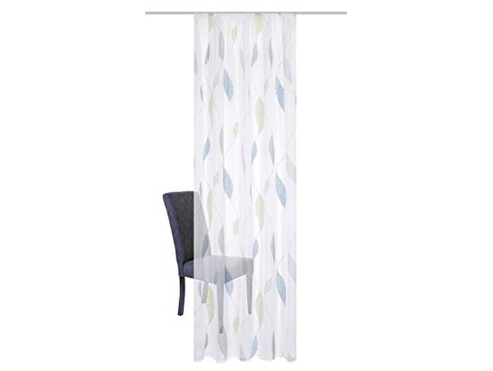 HOMEbasics - bedruckter Voile Vorhang „Paolo“ - ideal für stilvolle Wohnräume - einfache Montage