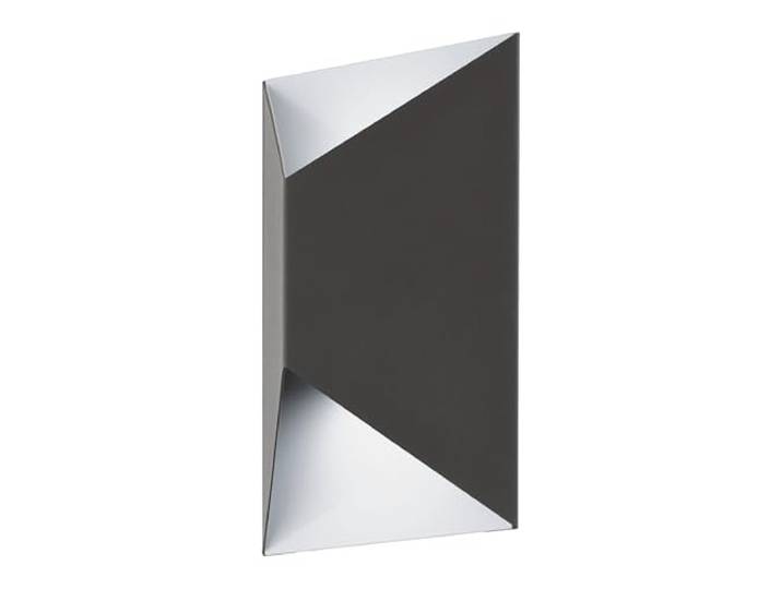 EGLO LED Applique murale extérieure Predazzo\, lampe double flamme\, applique en acier galvanisé\, couleur : anthracite\, blanc\, IP44