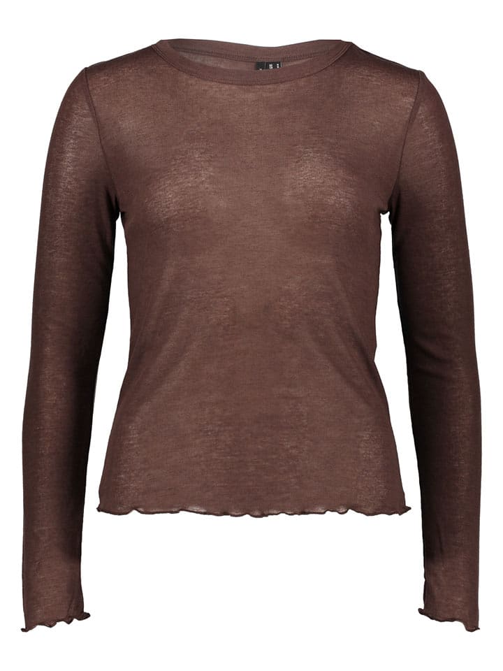 Vero Moda Longsleeve in Braun - M