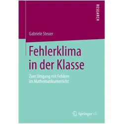 Fehlerklima in der Klasse, Fachbücher von Gabriele Steuer