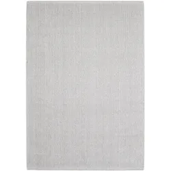 Webteppich Loom Silberfarben ca. 80x150cm