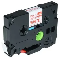 Alternativ-P-Touch für Brother TZE232 rot weiß