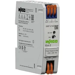 Wago, Systemstromversorgung, Stromversorgung Eco 2 2687-21421-phasig Ausgangsspannung DC 24V