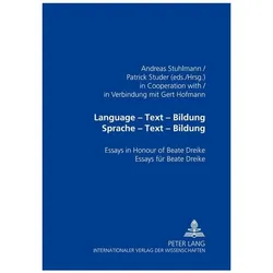 Language - Text - «Bildung»- Sprache -, Schulbücher