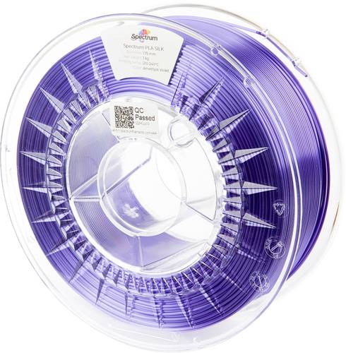 Spectrum Filaments 80512 PLA SILK Filament PLA-Seide Seidig glänzend 1.75mm 1000g Amethyst Violet, Lila 1St.