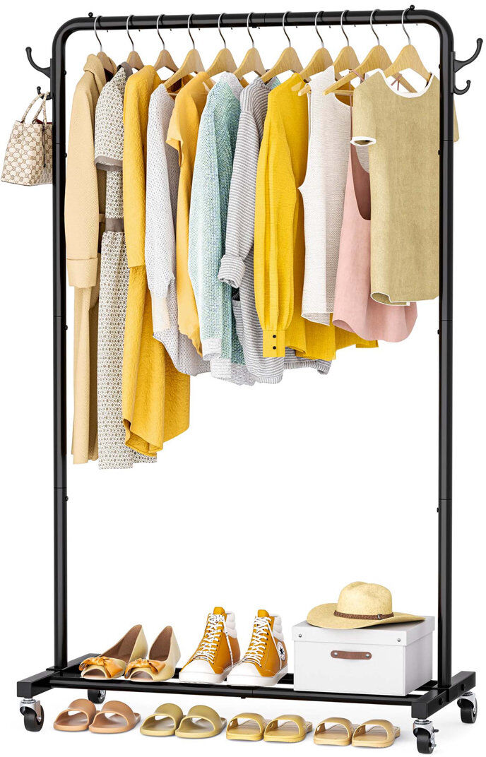 Rebrilliant Bonville 80cm Clothing Rack Black