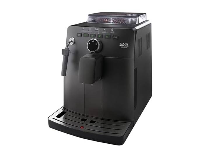 Gaggia HD8749/01 Naviglio Black - Machine à café automatique\, pour Espresso et Cappuccino\, Grains de café\, 15 bars\, 1850W\, Noir\, 100% Made in Italy