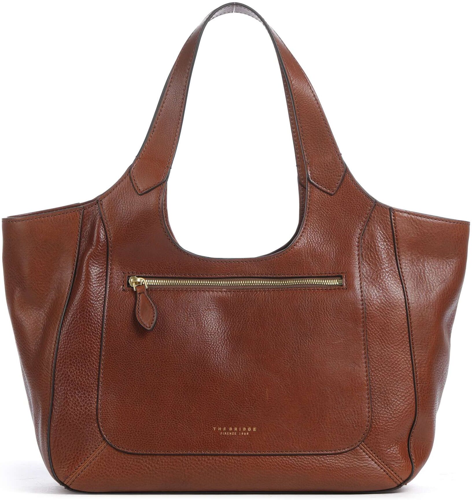 The Bridge Luce Soft Shopper, braun
