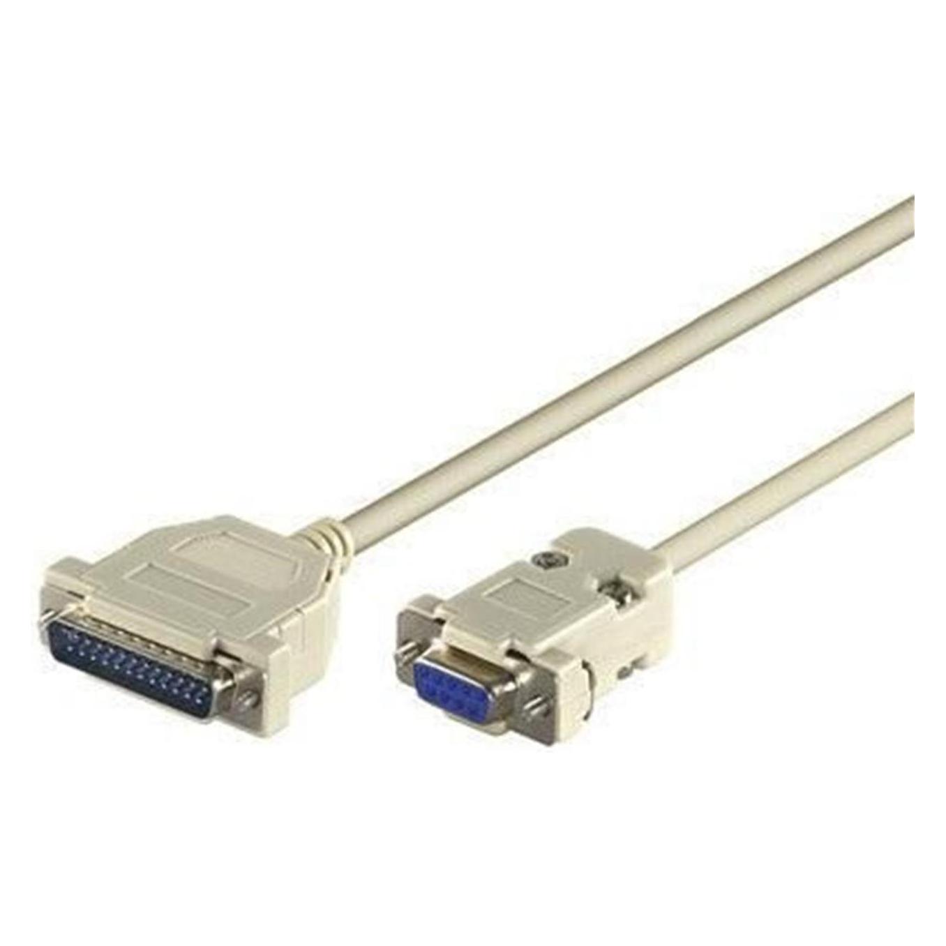 MicroConnect Serial Cable DB9-DB25 1,8m (1.80 m) (IBM029-2)
