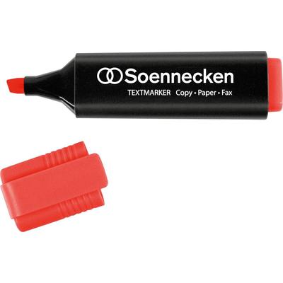 Soennecken Textmarker 3398 2-5mm Keilspitze rot