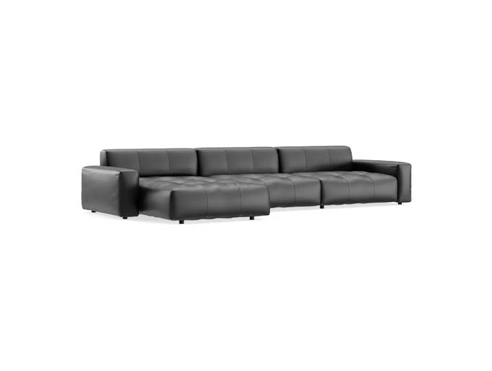 Ecksofa Pensacola 2.0, Edition, kat. h, torero nero, Leder