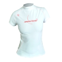 RASHGUARD Kurzarm Lady pinkvan. XL - #