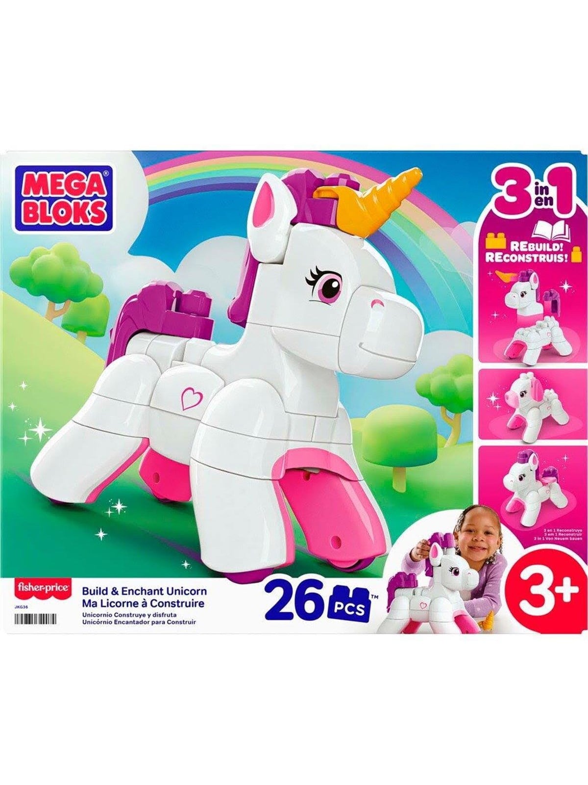 MEGA BLOKS Build & Enchant Unicorn