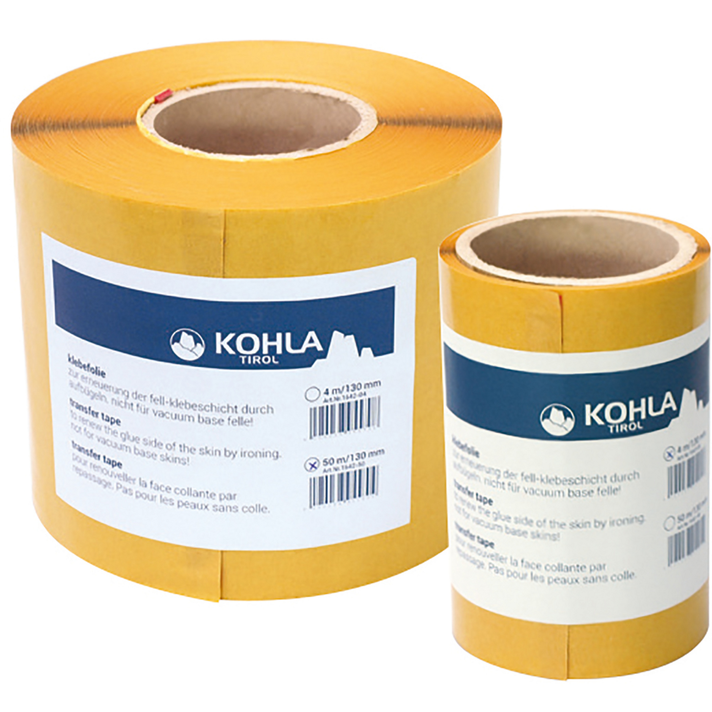 Kohla Transfertape Hotmelt 4m Skifellzubehör weiss Skitour