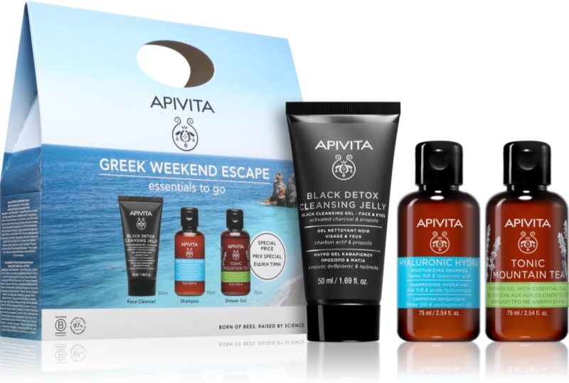 Apivita Greek Weekend Escape Travel Set