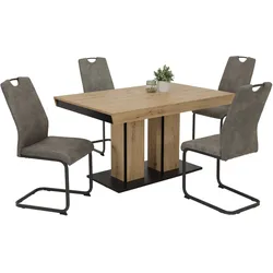 Tischgruppe AGNES I (LBH 140x44x49 cm) - LBH 140x44x49 cm