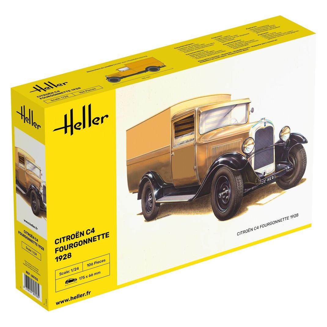 Heller Citroen C4 Fourgonnette 1928 (80703)