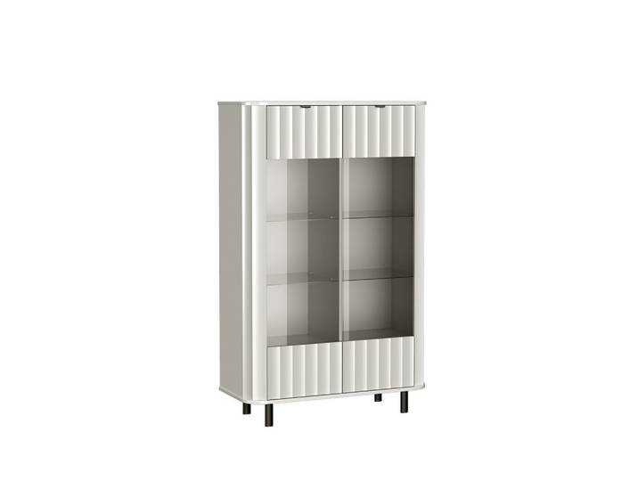 VITRINE MODERNO 200 / 98,3 cm in Weiß