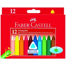 Faber-Castell, Malstifte, Wachsmalkreiden (12x)