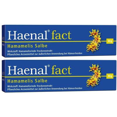 Haenal Fact Hamamelis Salbe 2x 2x30 g