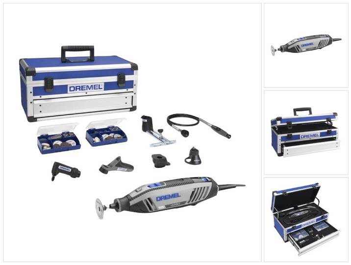 Outil multifonction Dremel 4250 175 watts + kit d'accessoires 128 pièces + embouts + coffret ( 4250-6-128 )