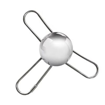 Premium Stainless Steel Espresso Cooling Ball Flavor Preserving Reusable Coffee Chiller trident