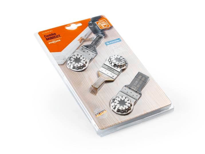 Set De Lames Oscillantes Fein Combo Starlockplus Mini Cut