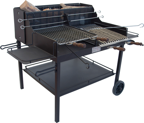 Cruccolini Little Tuscany  Hochwertiger Eisen-Grill für Holz und Kohle