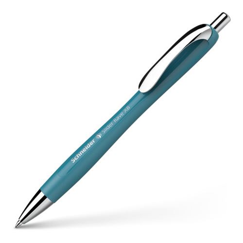 Schneider Kugelschreiber Slider Rave XB petrol Schreibfarbe blau, 1 St.