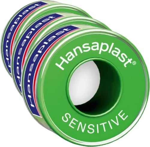 Hansaplast Heftpflaster Sensitive 207968006 weiß 2,5 cm x 5,0 m, 1 St.