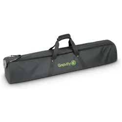 Gravity PA-Lautsprecher Stativ Set Aus (Set, Ständer, Höhenverstellbar), Lautsprecher Ständer + Wandmontage, Schwarz