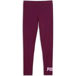 Puma Kinder Freizeit / Mode Sommer GJ Tights Tights lang Ki ESS 2 COLOR No1 Logo Leggings G, Größe 164 in Pink Pink