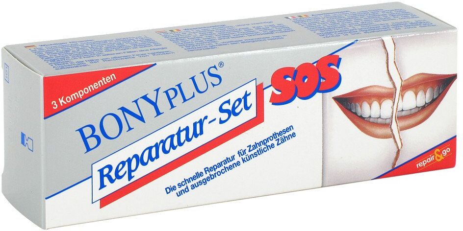 Bonyplus Zahnprothesen Reparatur Set 1Pck
