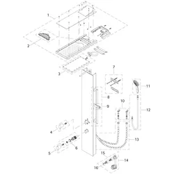 HSK Ersatzteile Lavida Traverse, E98598-4 E98598-4