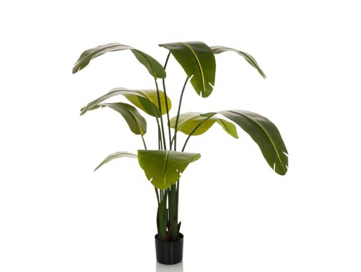 hjh OFFICE Plante Artificielle Banane Plante décorative Artificielle 170 cm\, bananier d'entretien Facile\, Arbre Artificiel Vert 871051