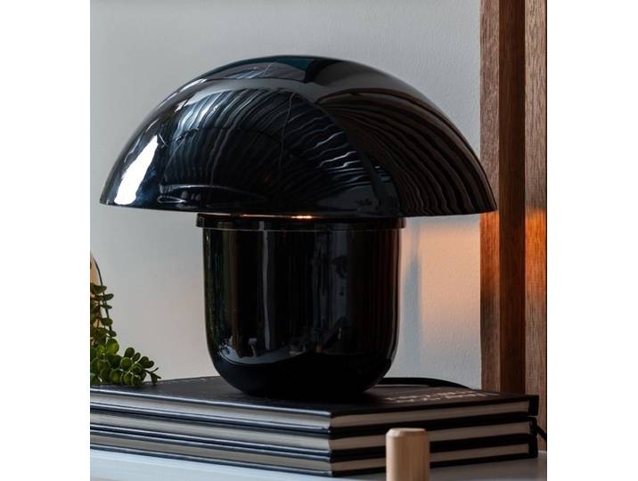 Tafellamp Fat Mushroom zwart
