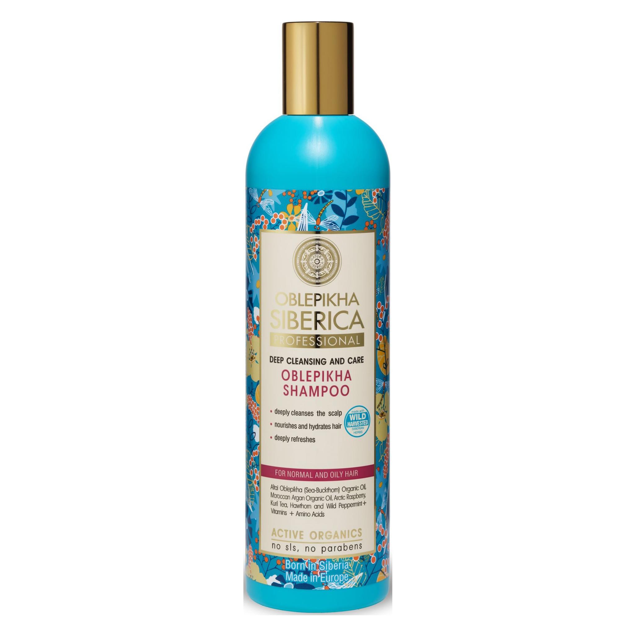 Natura Siberica Siberica Professional - Oblepikha Shampoo Buckthorn Shampoo For Normal And Oily Hair 400Ml (Flüssiges Shampoo, 400 ml) (LP-0084106)