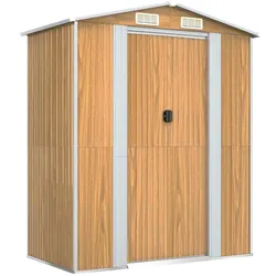 vidaXL, Gartenhaus + Gartenschrank, Ennio