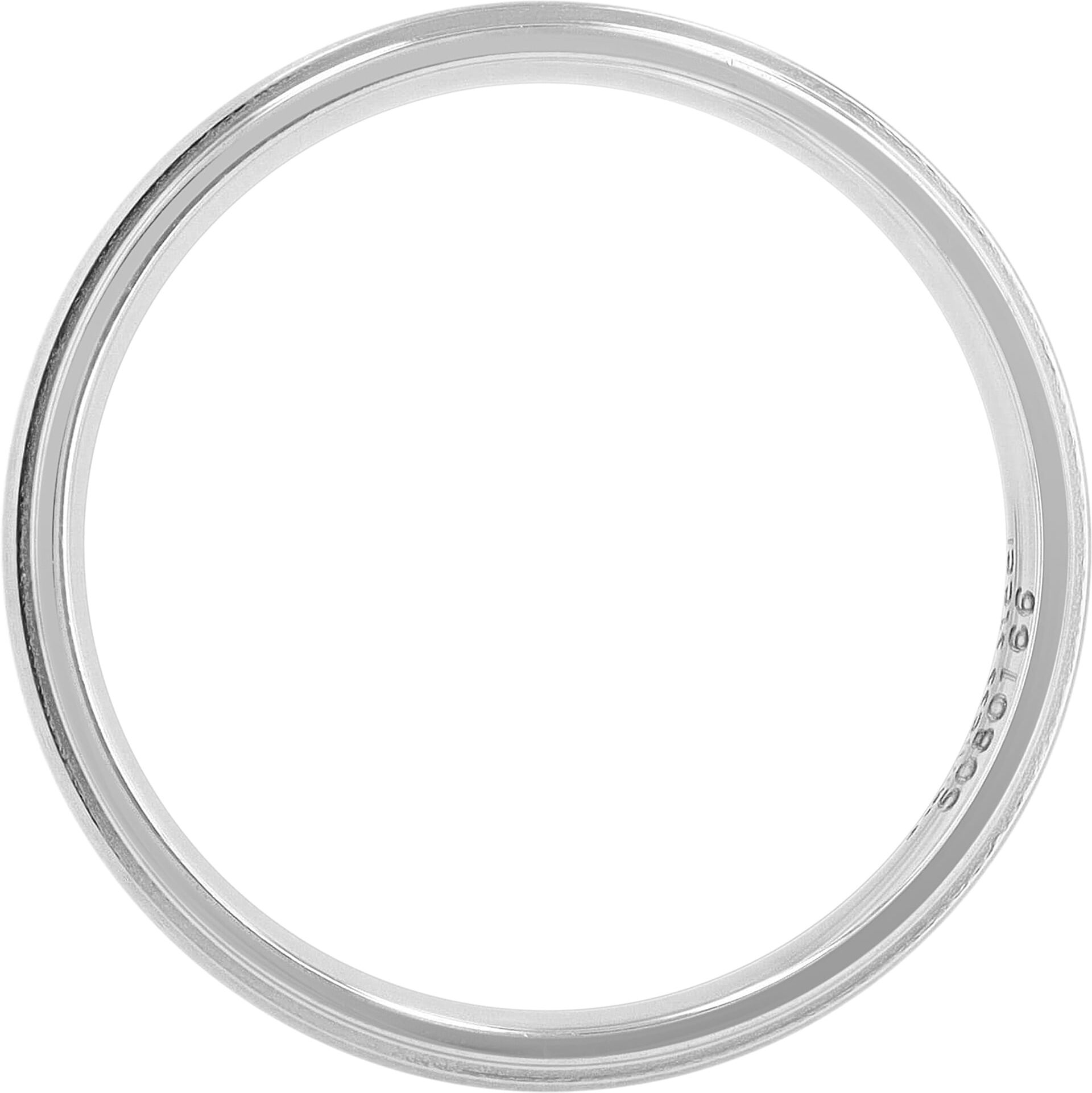 Partnerring AKZENT "Elegant Simplicity, silberfarbig, langlebig" Gr. 60, silber (silberfarbig), Fingerringe, Herren, 60, Edelstahl, Partnerring