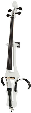 Harley Benton HBCE 990WH Electric Cello Blanc