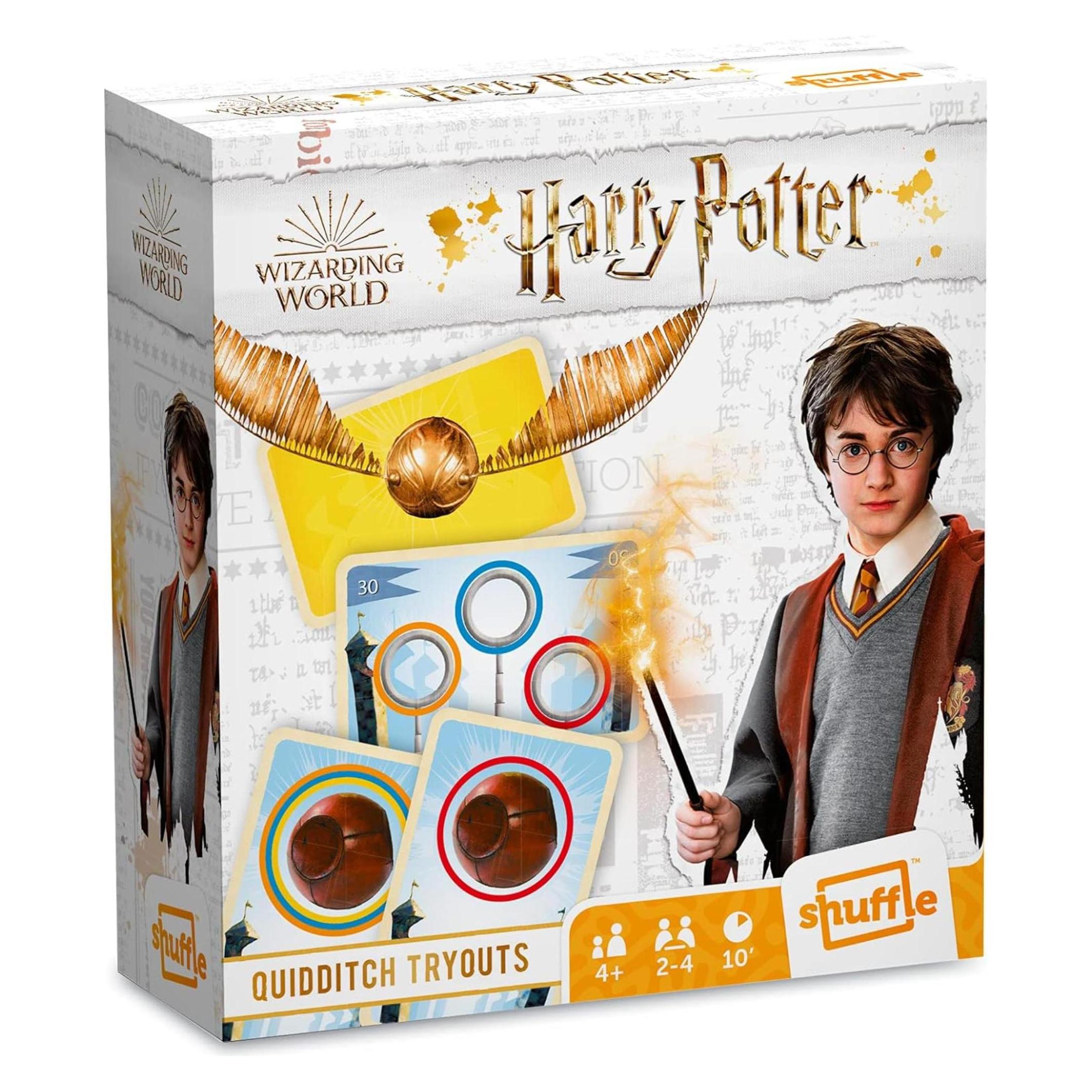 Cartamundi HARRY POTTER - Quidditch - Shuffle (Deutsch, Französisch, Italienisch, 2 - 4 Spieler) (42733)