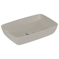 Villeroy & Boch Aufsatzwaschbecken Artis Almond CeramicPlus 580x385x130mm