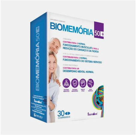 FHARMONAT BIOMEMORIA 50+ 30 COMPRIMIDOS