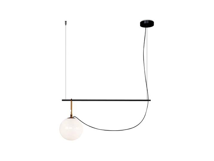 Artemide nh S2 22 pendule noir-laiton